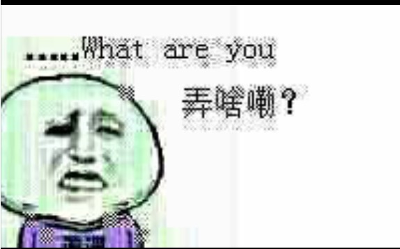 What are you 弄啥嘞？