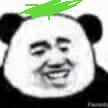 绿草熊猫