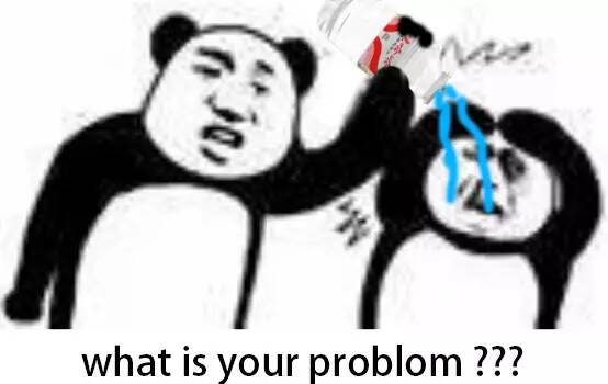 what is your problem？ ？