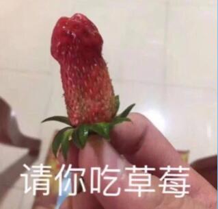 你吃草莓